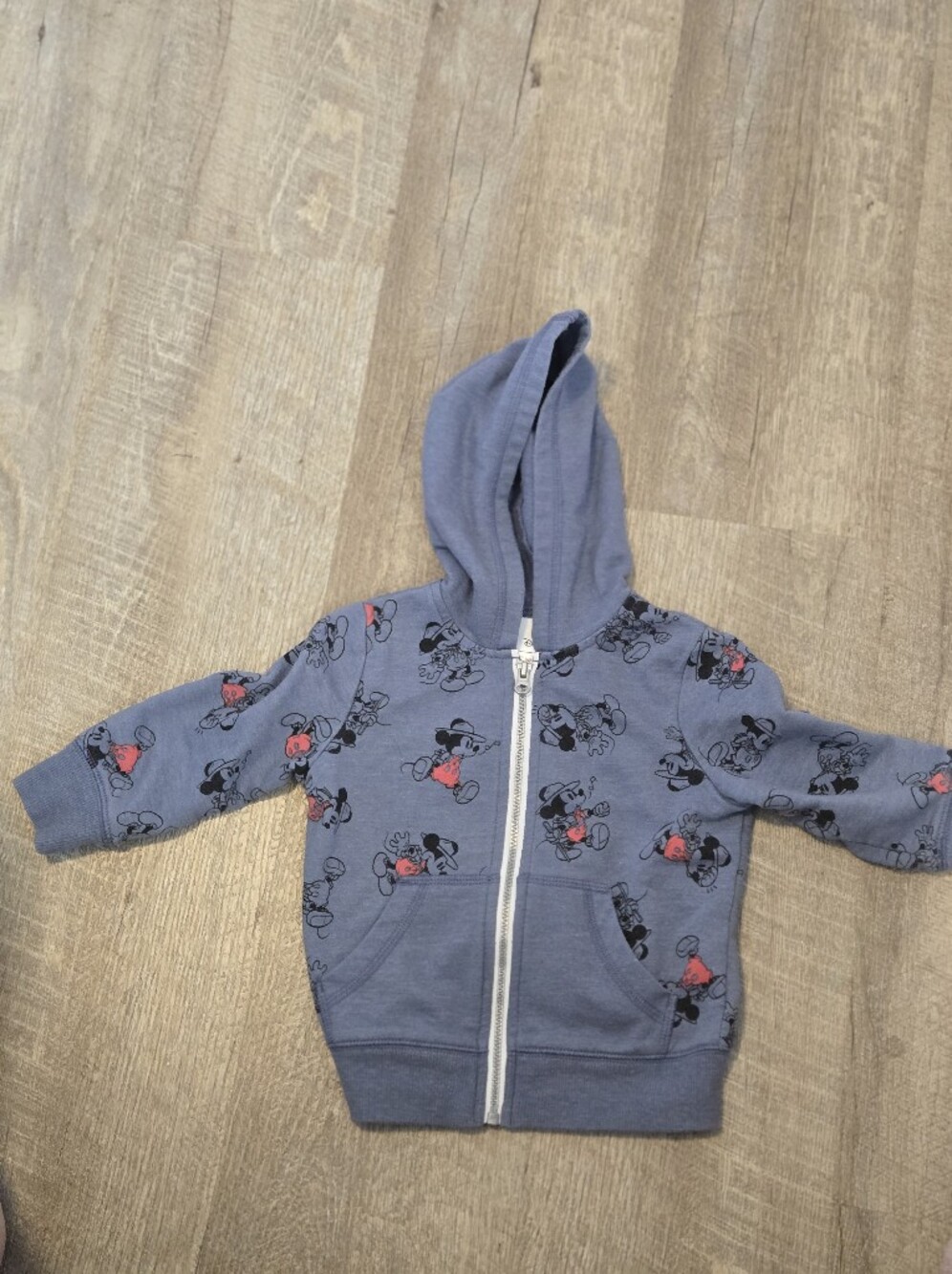 Mickey Mouse Zip-Up Hoodie